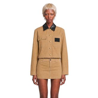 Balenciaga Cropped Workwear Jacket