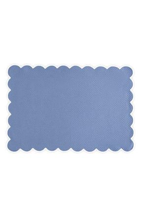 Matouk Savannah Gardens Set of 4 Placemats in Azure at Nordstrom