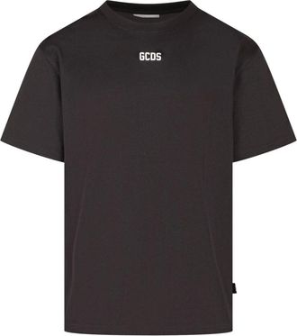 GCDS Gcds - Mini Logo T-shirt - Heren - Tops - Zwart - Maat: XL