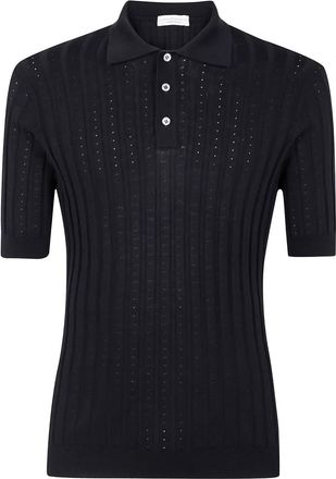 FILIPPO DE LAURENTIIS Polo in maglia - Nero