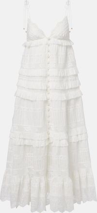 Zimmermann Solstice cotton midi dress