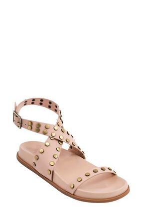 Shushop Cicily Ankle Strap Sandal in Beige at Nordstrom, Size 6.5