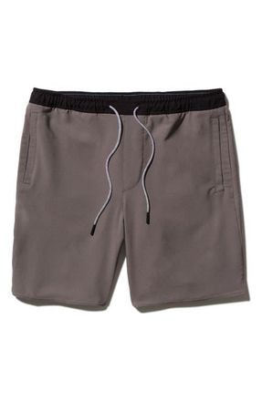 Stance Complex Hybrid Shorts in Charcoal at Nordstrom, Size X-Large