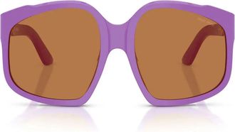 Miu Miu Sunglasses Mua07 S 25 D90 Q Purple/Brown Women