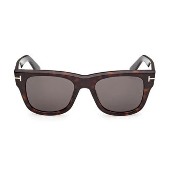 Tom Ford Sunglasses Ft1304 52 A Finn Brown/Smoke Gray Men