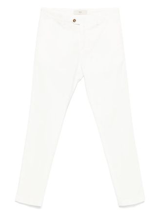 BRIGLIA 1949 cotton trousers - White