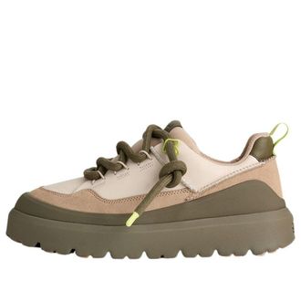 UGG Heritage Utility Sneaker Moonlight Beige Burnt Olive Green 1170910-MRNT