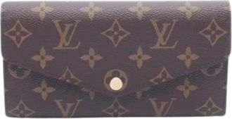 Louis Vuitton Pre-owned Wallets, female, Brown, Size: ONE SIZE Pre-owned Monogram Long Wallet (bi-fold)