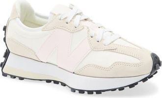 New Balance 327 Sneaker in Sea Salt/pink Salt at Nordstrom, Size 10.5