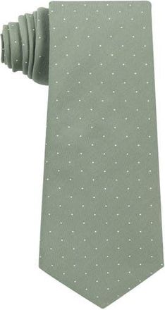 ConStruct Dot Print Cotton Tie in Ivy at Nordstrom Rack