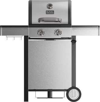 Black+Decker Parrilla De Gas Black+decker Bxog7200e, 2 Quemadores X 3,6 Kw