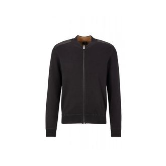 HUGO BOSS Hombre, Sudaderas, Negro, Talla: L