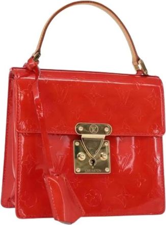 Louis Vuitton Pre-owned Handbags, female, Red, Size: ONE SIZE Pre-owned Spring Street Hand Bag