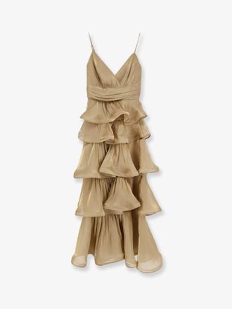 Actualee Vestito lungo a balze - ACTUALEE - gender_Woman