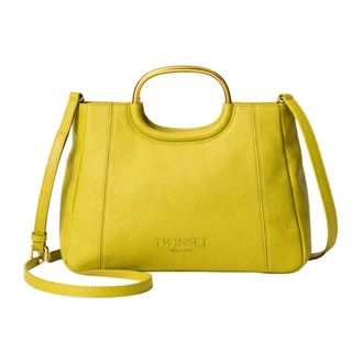 Twinset Handbags, female, Green, Size: ONE SIZE Shopper Bag