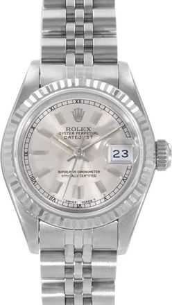 Rolex Pre-owned Rolex Datejust 26 Automatic Chronometer Silver Dial Ladies Watch 69174 SSJ