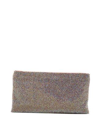 Benedetta Bruzziches Clutch Multicolor Aluminum Mesh Studded