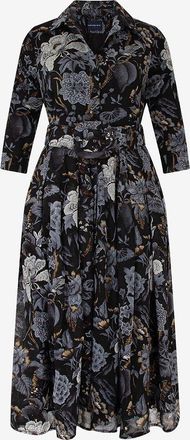 Samantha Sung Audrey Garden Hill Midi-Hemdkleid aus Wolle