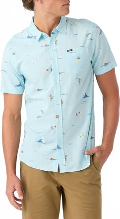 O'Neill Oasis Eco Ss Modern Shirt In Sky