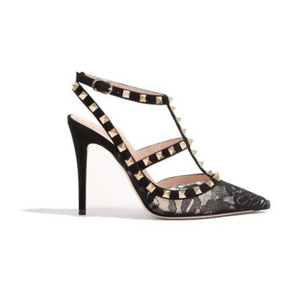 Valentino Garavani Rockstud Lace Pump