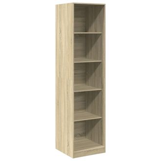 vidaXL Vidaxl - Armario De Madera Contrachapada Color Roble 50x50x200 Cm