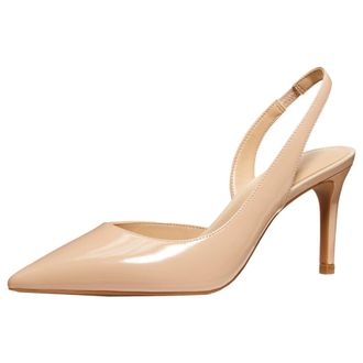 Michael Kors Alina Flex Sling Pump Light Blush 40R4HNMP1A Womens