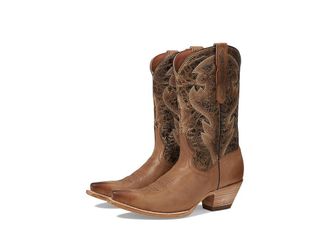 Dan Post Tria Cowboy Womens Boots Grey 1 : 6.5 B - Medium, Leather