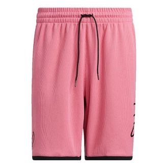 adidas Mens adidas Dolla Ep Short Damian Basketball Training Sports Shorts Pink GU0179