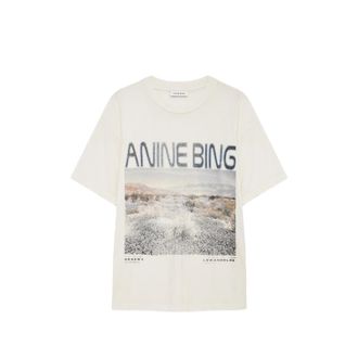 Anine Bing Wildflower-graphic T-shirt