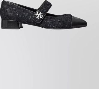 Tory Burch boucl&eacute; mary jane ballerina flats