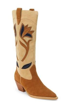 Matisse Footwear Cool Hand Western Boot in Natural Multi at Nordstrom Rack, Size 7.5