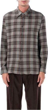 Sunflower Studio Shirt - Heren - Casual Overhemden - Bruin - S - Katoen - Overhemden