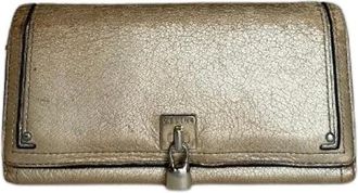 Celine Pre-owned Wallets, female, Yellow, Size: ONE SIZE Pre-owned Vintage Wallet