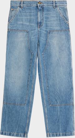 Versace Men & apos;s Straight-Leg Carpenter Jeans