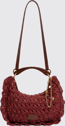 Twinset Borsa in rafia crochet