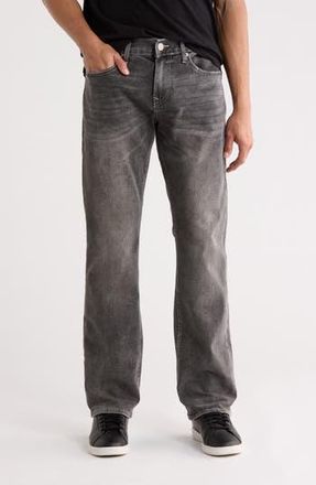 True Religion Ricky Straight Leg Jeans in Grey Phantom at Nordstrom Rack, Size 30