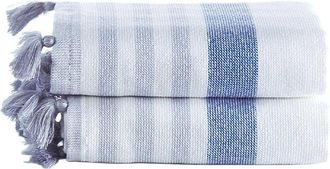 Brooks Brothers Turkish Pesthemal 2Pc Wash Towels