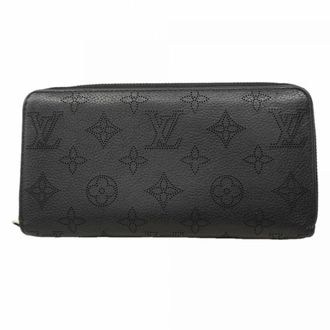 Louis Vuitton Noir Long Wallet (Bi-Fold) (Pre-Owned)