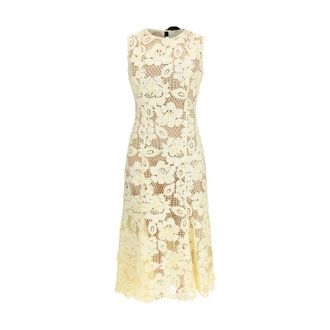 Self Portrait Bicolor Polyester Casual Womens Dress