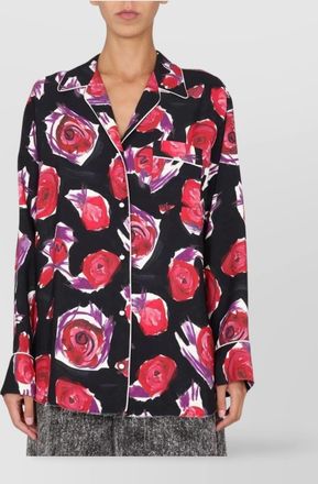 Marni floral-print shirt