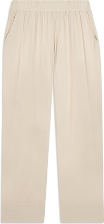 Freddy Pantaloni Cropped Fit a Carota in Popeline elasticizzato