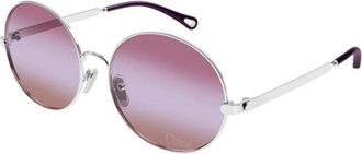 Chloé Dames, Accessoires, Grijs, Maat: 59 MM
