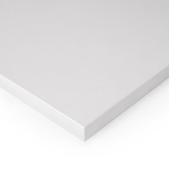 Emuca Emuca - Tablero Para Mesa, 1150x750mm, Espesor 30mm, Madera, Pintado Blanco