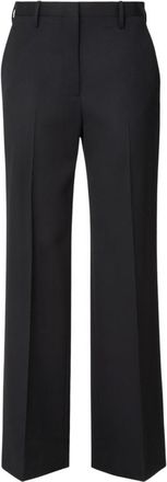 Fendi Black Tailored Flat Front Pant