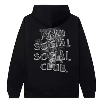 ANTI SOCIAL SOCIAL CLUB Burnouts Hoodie Black 1020-100000106BOH-BLAC