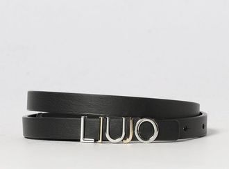 Liu Jo Cintura da bambino in pelle sintetica con fibbia logo metallico