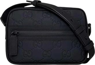 Gucci Pre-owned Vintage Schoudertas - Dames - Vintage Schoudertas - Zwart - ONE Size - Leer - Vintage