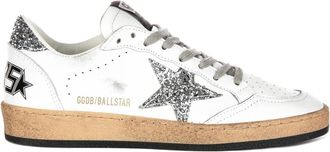 Golden Goose Sneakers, female, White, 8 UK, White Silver Ball Star Women Trainers