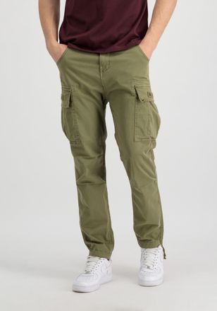 Alpha Industries Cargohose ALPHA INDUSTRIES Squad Pant, Herren, Gr. 30, Normalgr&ouml;ssen, gr&uuml;n (olive), Obermaterial: 98% Baumwolle, 2% Elastan; Futter: 100% Baumwolle, H