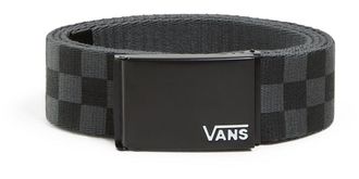 Vans Koppelg&uuml;rtel VANS DEPPSTER II WEB BELT, Herren, schwarz, charco, Kunstfaser, G&uuml;rtel Koppelg&uuml;rtel, mit Logopr&auml;gung